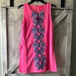 Lilly Pulitzer Hot Pink Sleeveless Romper